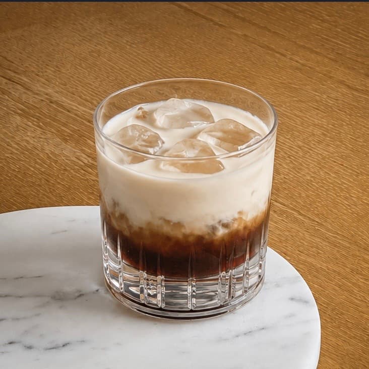 White Russian cocktail